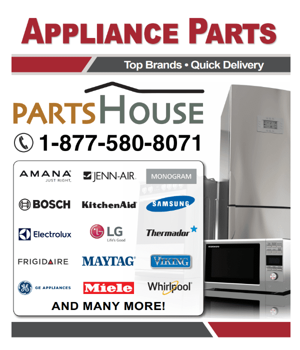 Household appliances spare parts